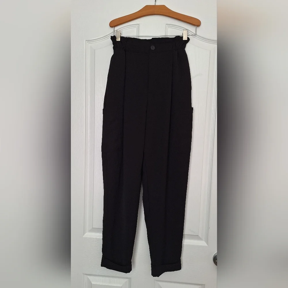 Stylish Kids Black Trousers and Polka Dot Blouse Set
